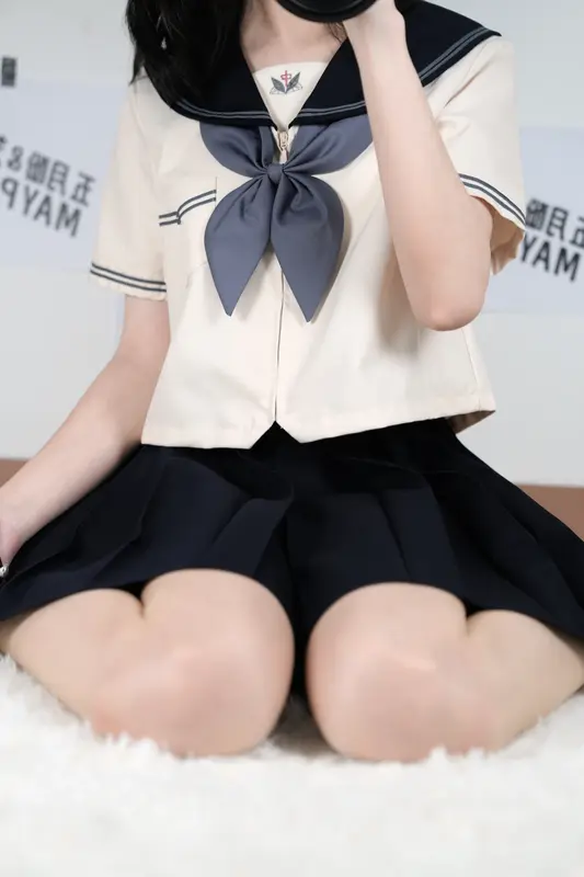 031.芝士好椰 – 涞觅 薄雾与水手服 4